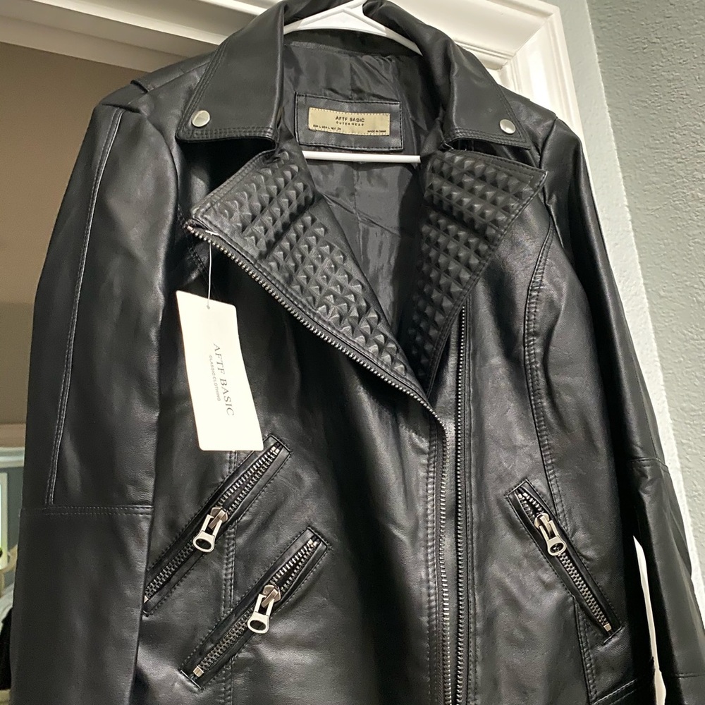 Leather jacket